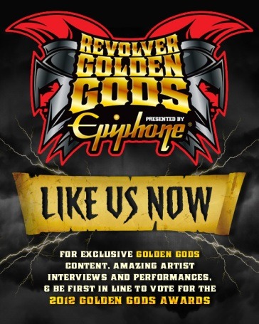 Nominace na Golden Gods časopisu Revolver