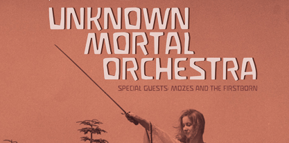 Koncert Unknown Mortal Orchestra je již zítra v Chapeau Rouge!