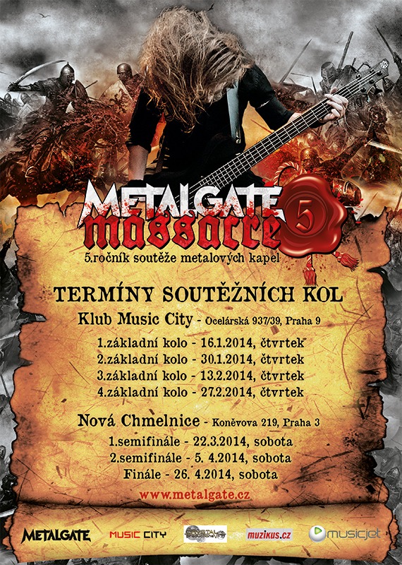 MetalGate Massacre vol. 5 – 16 smeček na startu