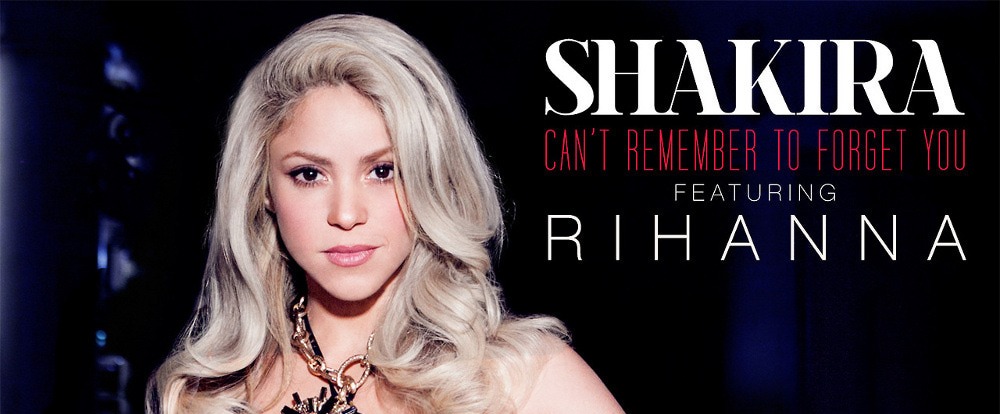 Shakira vydává nový singl Can’t Remember To Forget You