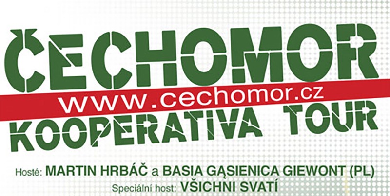 Skupina ČECHOMOR připravuje prázdninové open-air koncerty