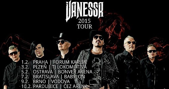 Kapela Vanessa ruší své únorové turné. Zůstává jen pražský koncert